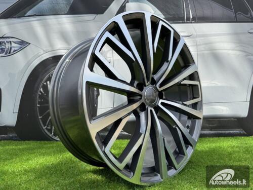 Ratlankis R20x9  5X112  ET  39  66.5  B1453  Grey Polished (MG)  For AUD  (Z1+Z2)