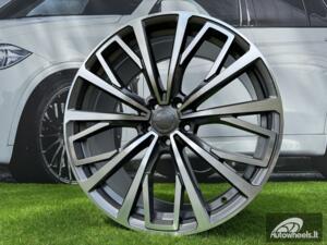 Ratlankis R20x9  5X112  ET  39  66.5  B1453  Grey Polished (MG)  For AUD  (Z1+Z2)