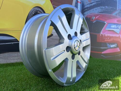 Ratlankis Mercedes-Benz Sprinter - VW style 16X7J 6X130 ET55 84.1 Silver