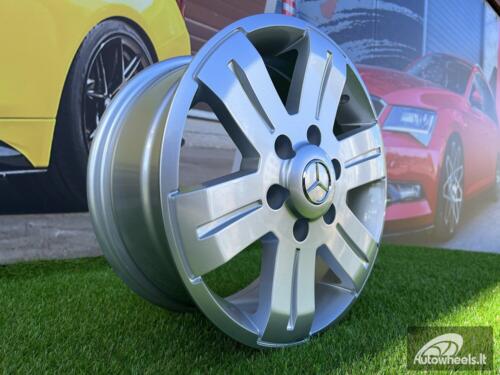 Ratlankis Mercedes-Benz Sprinter - VW style 16X7J 6X130 ET55 84.1 Silver