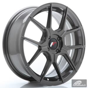 JR Wheels JR30 17x7 ET40 4x100 Hyper Gray