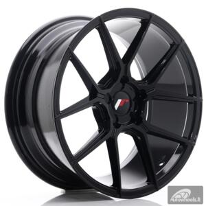 JR Wheels JR30 18x8,5 ET20-40 5H BLANK Glossy Black