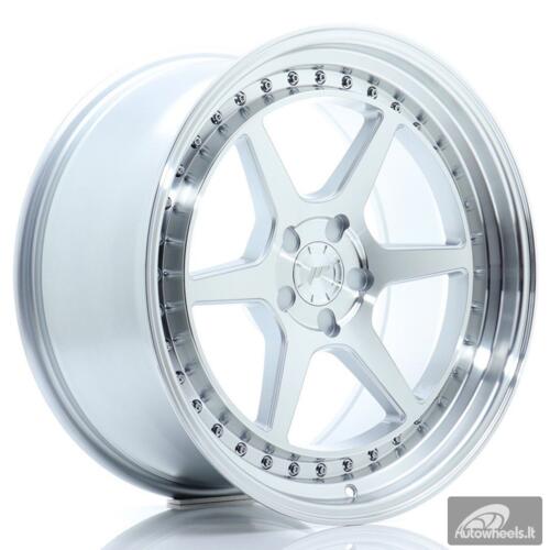 JR Wheels JR43 19x9,5 ET15-35 5H BLANK Silver w/Machined Face