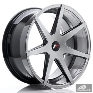 JR Wheels JR20 20x10 ET20-40 5H Blank Hyper Black