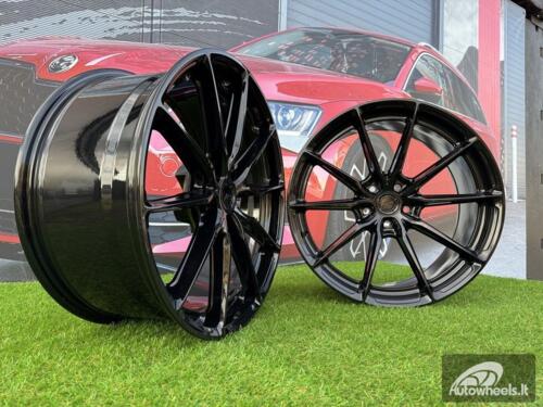 JR Wheels JR37 20x9 ET35 5x112 Glossy Black