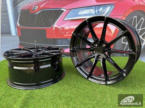 JR Wheels JR37 20x9 ET35 5x112 Glossy Black