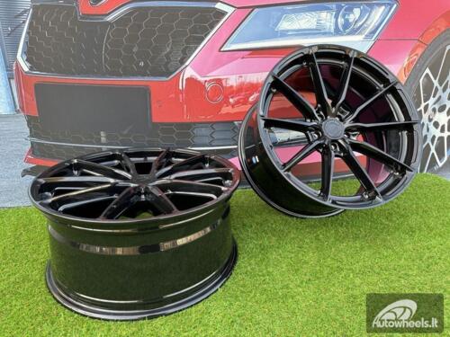 JR Wheels JR37 20x9 ET35 5x112 Glossy Black
