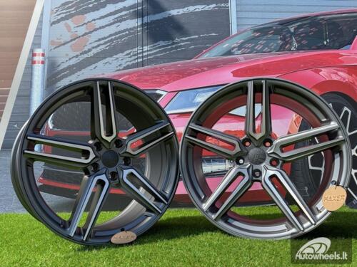 Ratlankis R20x10  5X120  ET  40  72.6  B1382  (HX015)  Grey Polished Half Matt (MGHM)  For HAXER  (K7)  ( Rear+Front)