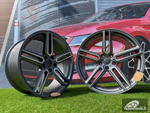 Ratlankis R20x10  5X120  ET  40  72.6  B1382  (HX015)  Grey Polished Half Matt (MGHM)  For HAXER  (K7)  ( Rear+Front)