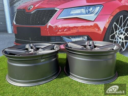 Ratlankis R20x10  5X120  ET  40  72.6  B1382  (HX015)  Grey Polished Half Matt (MGHM)  For HAXER  (K7)  ( Rear+Front)