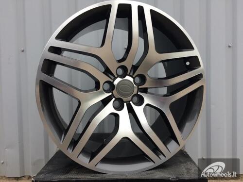Ratlankis R20x9.5  5X120  ET  45  72.6  A5305  Grey Polished (MG)  For LAND  (K7)