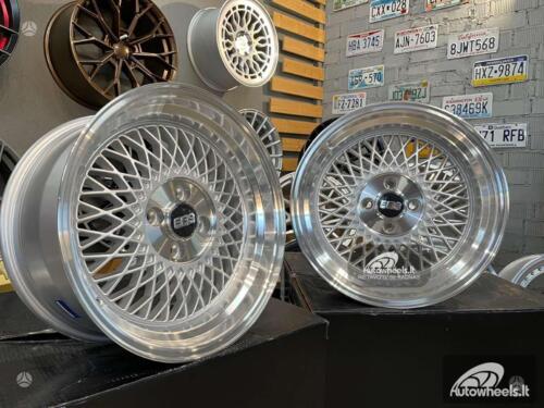Ratlankis BBS ST1 Style 16X8J 4X100 ET25 73.1 Silver with polished lip
