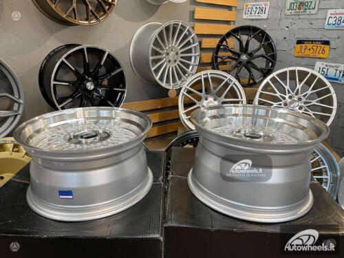 Ratlankis BBS ST1 Style 16X8J 4X100 ET25 73.1 Silver with polished lip
