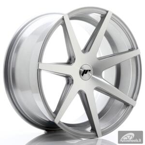 JR Wheels JR20 20x10 ET20-40 5H Blank Silver Machined