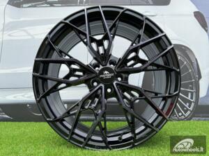 Ratlankis Forzza Spectrum 10.5X20 5X120 ET38 72.56 BFM+ Black Clear Coat