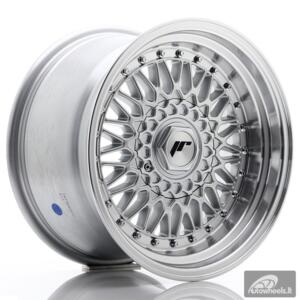 JR Wheels JR9 16x9 ET20 4x100/108 Silver w/Machined Lip+Silver Rivets