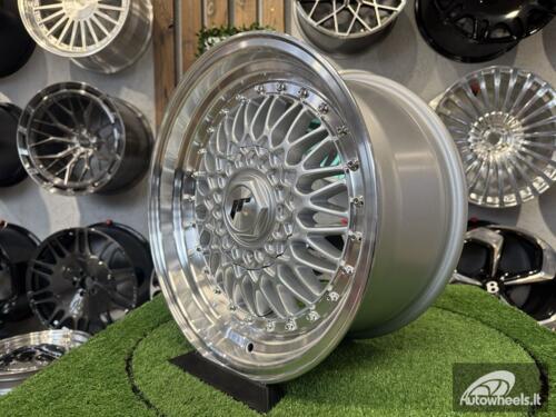 JR Wheels JR9 16x9 ET20 4x100/108 Silver w/Machined Lip+Silver Rivets