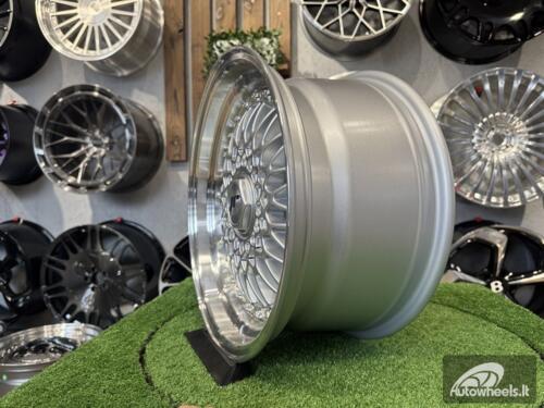 JR Wheels JR9 16x9 ET20 4x100/108 Silver w/Machined Lip+Silver Rivets