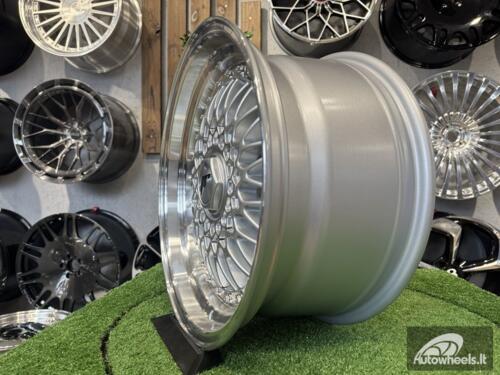 JR Wheels JR9 16x9 ET20 4x100/108 Silver w/Machined Lip+Silver Rivets