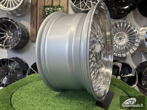 JR Wheels JR9 16x9 ET20 4x100/108 Silver w/Machined Lip+Silver Rivets