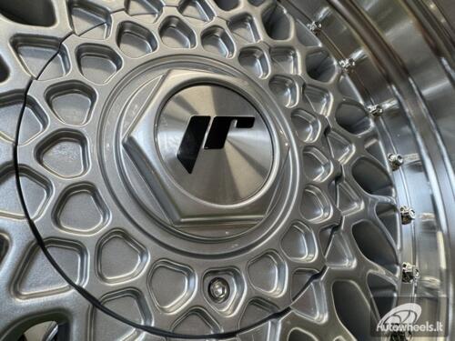 JR Wheels JR9 16x9 ET20 4x100/108 Silver w/Machined Lip+Silver Rivets
