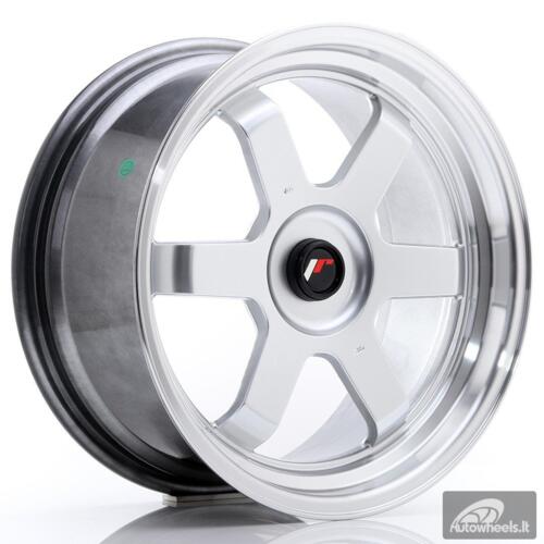 JR Wheels JR12 17x8 ET35 Blank Hyper Silver