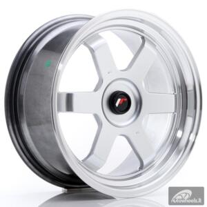 JR Wheels JR12 17x8 ET35 Blank Hyper Silver