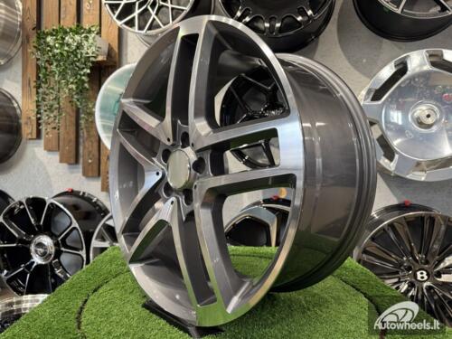 Ratlankis Grant ML style R20X8.5J 5X112 ET48 66.6 Silver polished