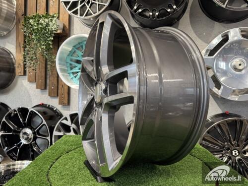 Ratlankis Grant ML style R20X8.5J 5X112 ET48 66.6 Silver polished