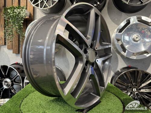 Ratlankis Grant ML style R20X8.5J 5X112 ET48 66.6 Silver polished
