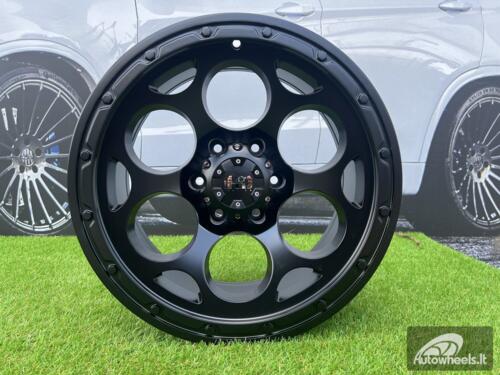 Ratlankis R17x9  6X139.7  ET  M10  110.1  B5748  Black Half Matt (BLHM)  For 4X4  (L4)