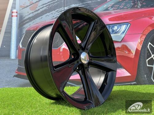 Ratlankis R19x9  5X120  ET  24  74.1  BK086  Black (BL)  For BMW  (P+K2)  (Rear+Front)