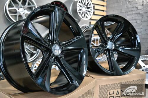 Ratlankis R19x9  5X120  ET  24  74.1  BK086  Black (BL)  For BMW  (P)  (Rear+Front)
