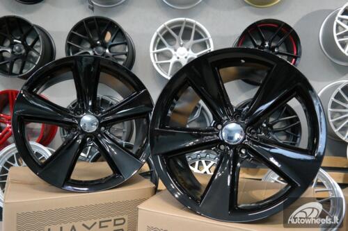 Ratlankis R19x9  5X120  ET  24  74.1  BK086  Black (BL)  For BMW  (P)  (Rear+Front)