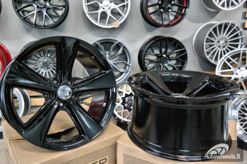 Ratlankis R19x10  5X120  ET  14  74.1  BK086  Black (BL)  For BMW  (K4+P)  (Rear+Front)