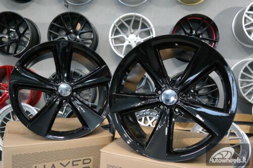 Ratlankis R19x10  5X120  ET  14  74.1  BK086  Black (BL)  For BMW  (K4+P)  (Rear+Front)