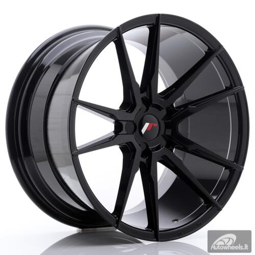 JR Wheels JR21 20x11 ET30-50 5H BLANK Glossy Black