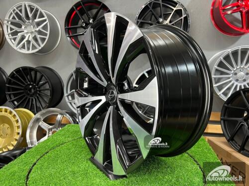 Ratlankis Flagship GS F IS Style 19X8J 5X114.3 ET35 60.1mm black polished