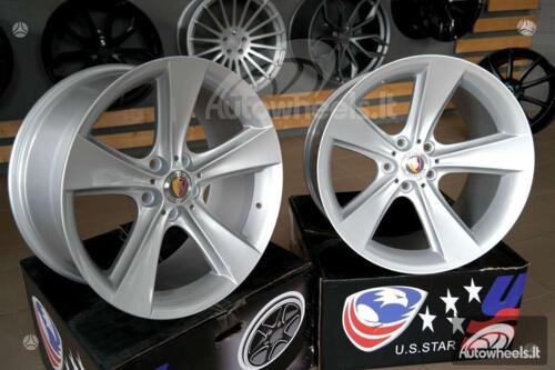 Ratlankis ADR 128 style 20X9 5X120 ET24 74.1 Silver