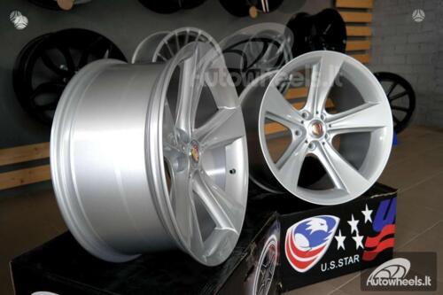 Ratlankis ADR 128 style 20X9 5X120 ET24 74.1 Silver