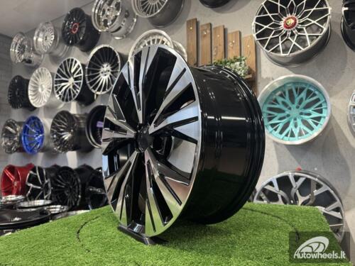 Ratlankis R18x7.5  5X114.3  ET  40  66.1  B1699  Black Polished (MB)  For NISS  (Z1)