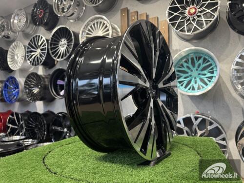 Ratlankis R18x7.5  5X114.3  ET  40  66.1  B1699  Black Polished (MB)  For NISS  (Z1)