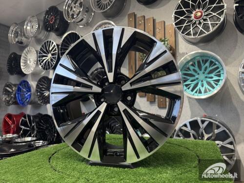 Ratlankis R18x7.5  5X114.3  ET  40  66.1  B1699  Black Polished (MB)  For NISS  (Z2)