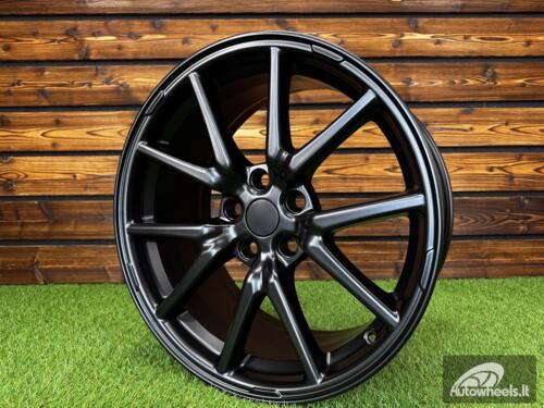 Ratlankis R18x8.5  5X114.3  ET  40  64.1  B1503  Black Half Matt (BLHM)  For TESLA  (Z1)  (Model 3)
