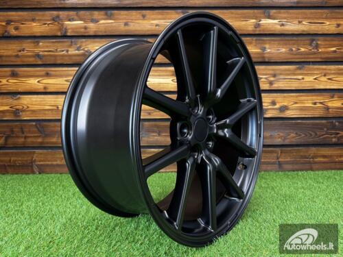 Ratlankis R18x8.5  5X114.3  ET  40  64.1  B1503  Black Half Matt (BLHM)  For TESLA  (Z1)  (Model 3)