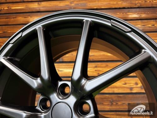 Ratlankis R18x8.5  5X114.3  ET  40  64.1  B1503  Black Half Matt (BLHM)  For TESLA  (Z1)  (Model 3)