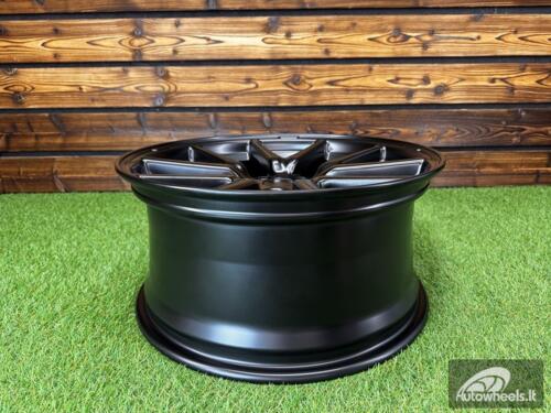 Ratlankis R18x8.5  5X114.3  ET  40  64.1  B1503  Black Half Matt (BLHM)  For TESLA  (Z1)  (Model 3)