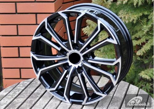 Ratlankis R15x6  5X114.3  ET  40  60.1  BK667  (XF069)  Black Polished (MB)  For TOYOT  (R)