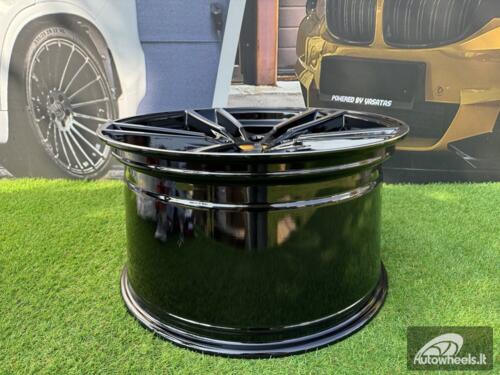 Ratlankis R21x11.5  5X130  ET  55  71.6  B1378  Black Polished (MB)  For PORCH  (P)  (Rear+Front)