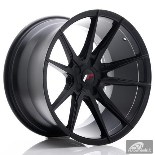 JR Wheels JR21 19x11 ET15-30 5H BLANK Matt Black